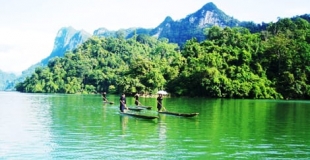 Excursion au lac de Ba Be 