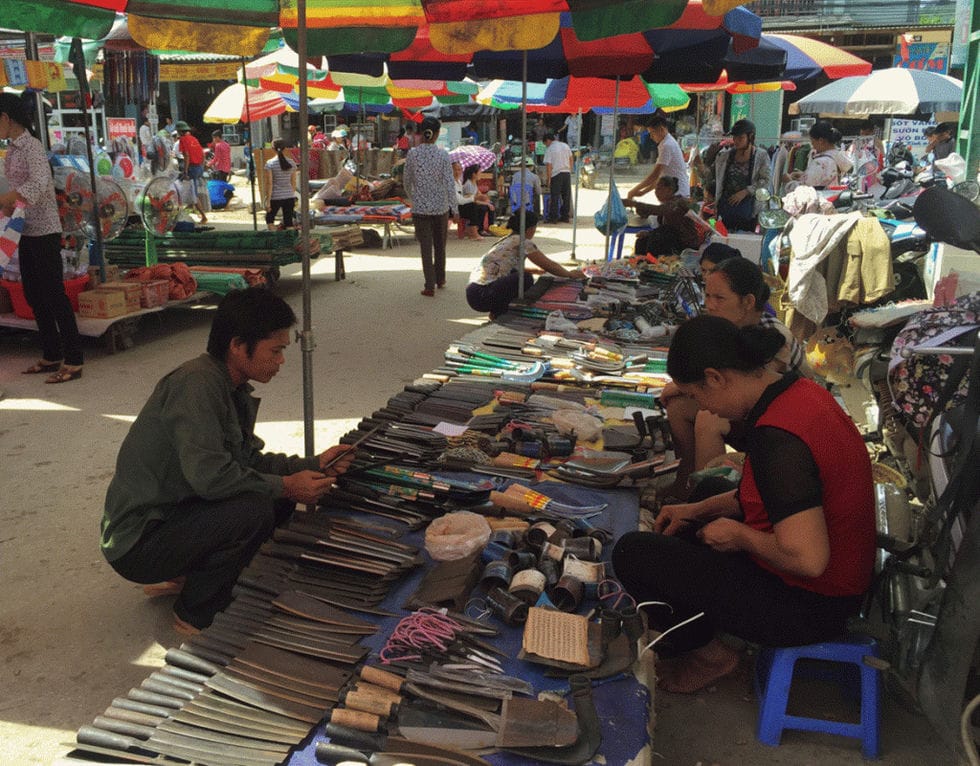 Marchés ethniques de Cao Bang