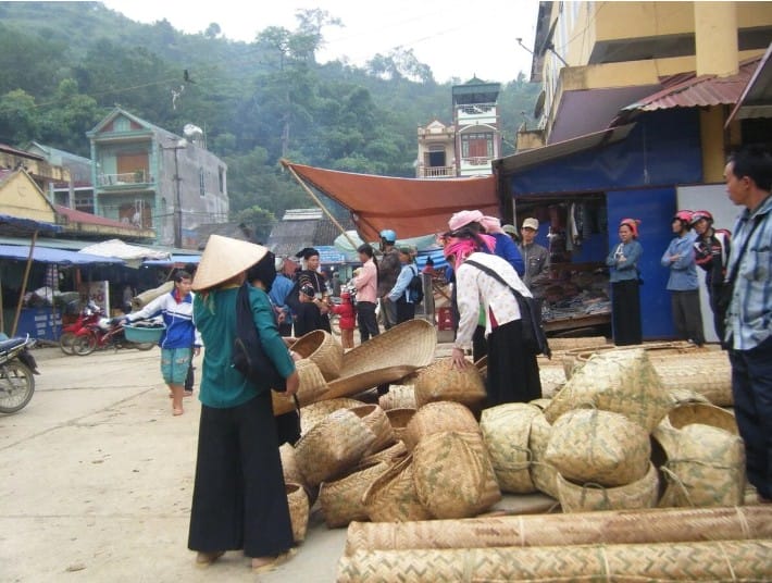 Marchés ethniques de Cao Bang