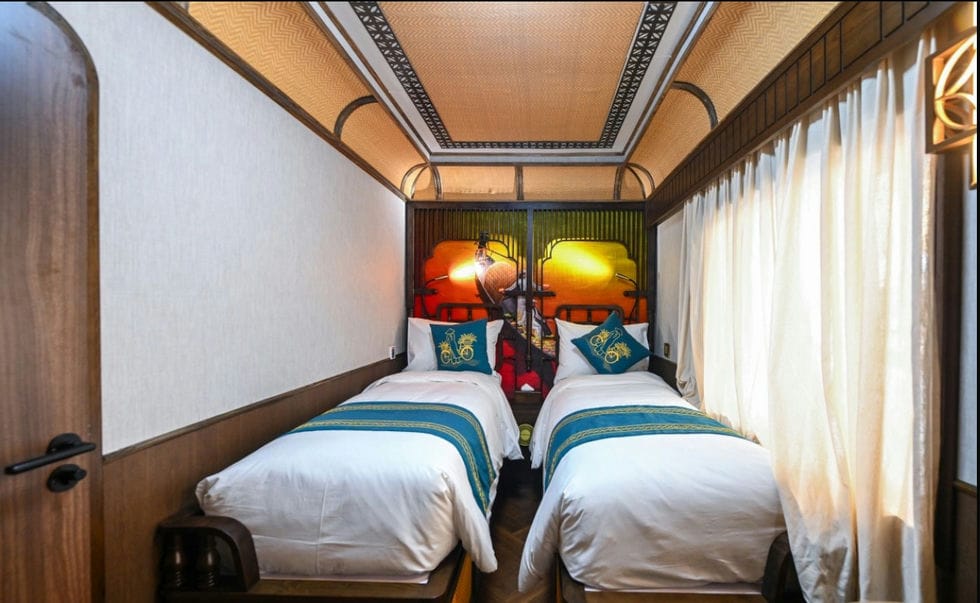 train de luxe entre Hanoï et Hai Phong