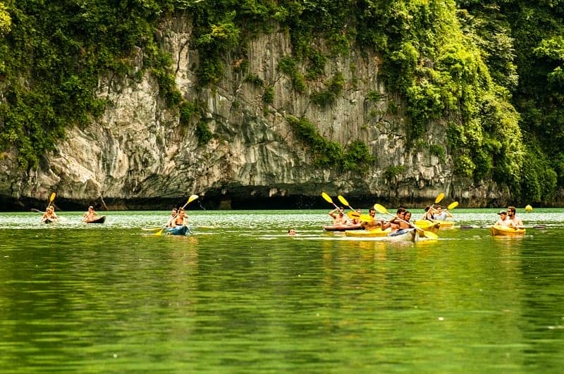 Croisière Cat Ba Lan Ha 3 jours 2 nuits que voir et faire kayak