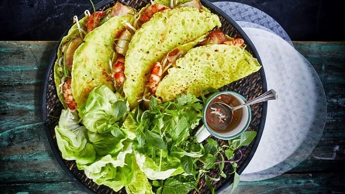 Top 10 plats vietnamiens crêpe banh xeo