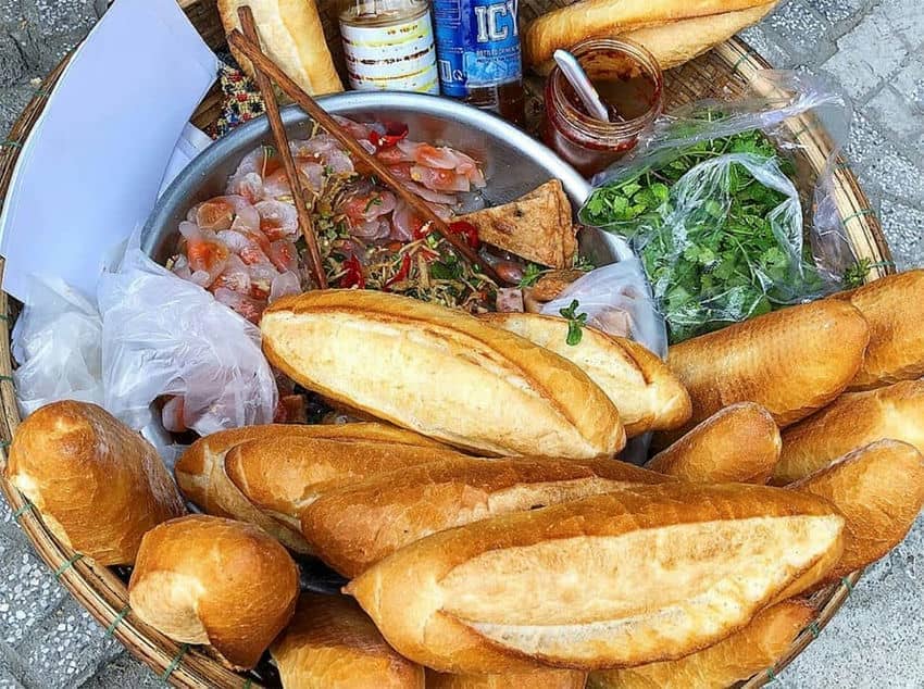 Top 6 lieux déguster banh mi Vietnam Hue