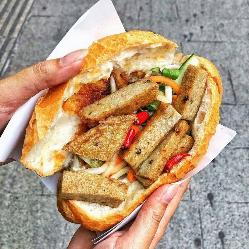 Top 6 lieux déguster banh mi Vietnam nha trang