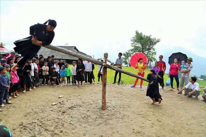 ethnie La Chi Hoang Su Phi jeux traditionnels  